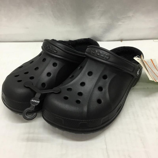 クロックス crocs サンダル サンダル Ralen lined Clog 16244-060 27.0cm 無地 黒 / ブラック /  メンズ USED 古着 中古 10125455