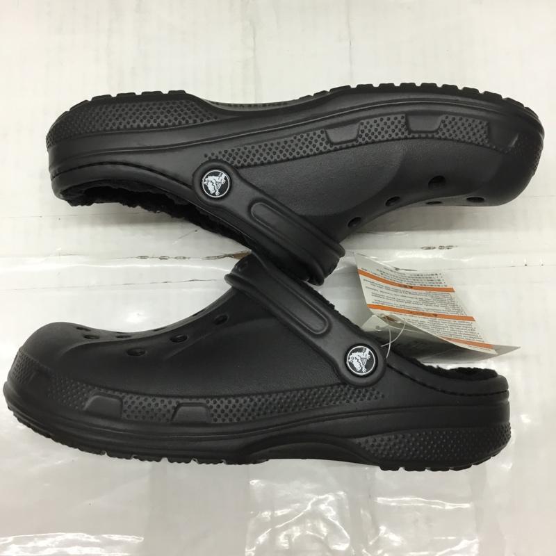 クロックス crocs サンダル サンダル Ralen lined Clog 16244-060 27.0cm 無地 黒 / ブラック /  メンズ USED 古着 中古 10125455