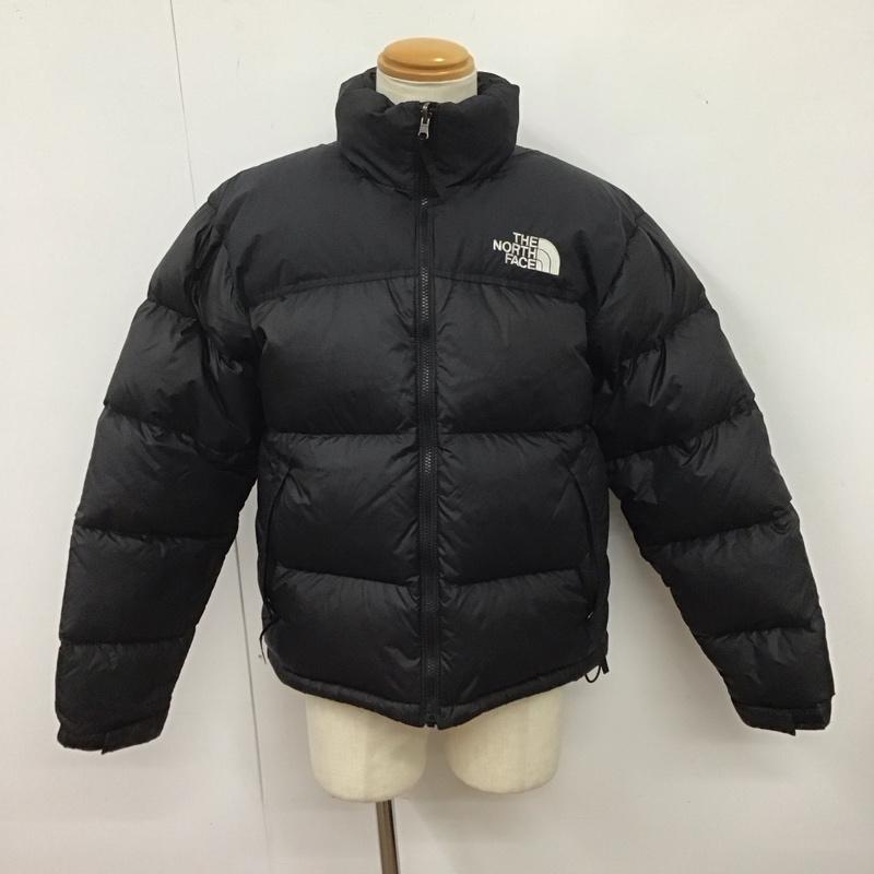 ザノースフェイス THE NORTH FACE ジャケット、上着 ジャンパー、ブルゾン nj1dn55a ダウンジャケット ジップアップジャケット アウター L ロゴ、文字 黒 / ブラック /  メンズ USED 古着 中古 10125456