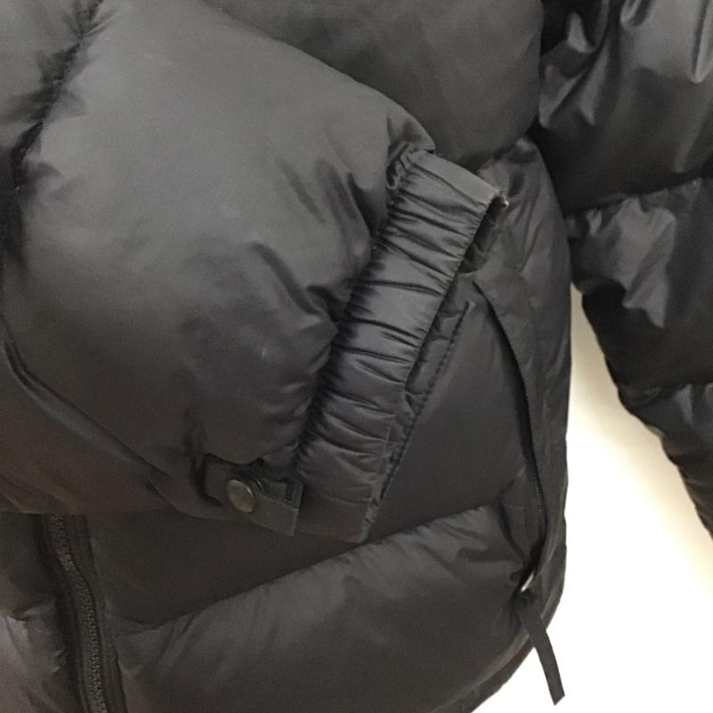 ザノースフェイス THE NORTH FACE ジャケット、上着 ジャンパー、ブルゾン nj1dn55a ダウンジャケット ジップアップジャケット アウター L ロゴ、文字 黒 / ブラック /  メンズ USED 古着 中古 10125456