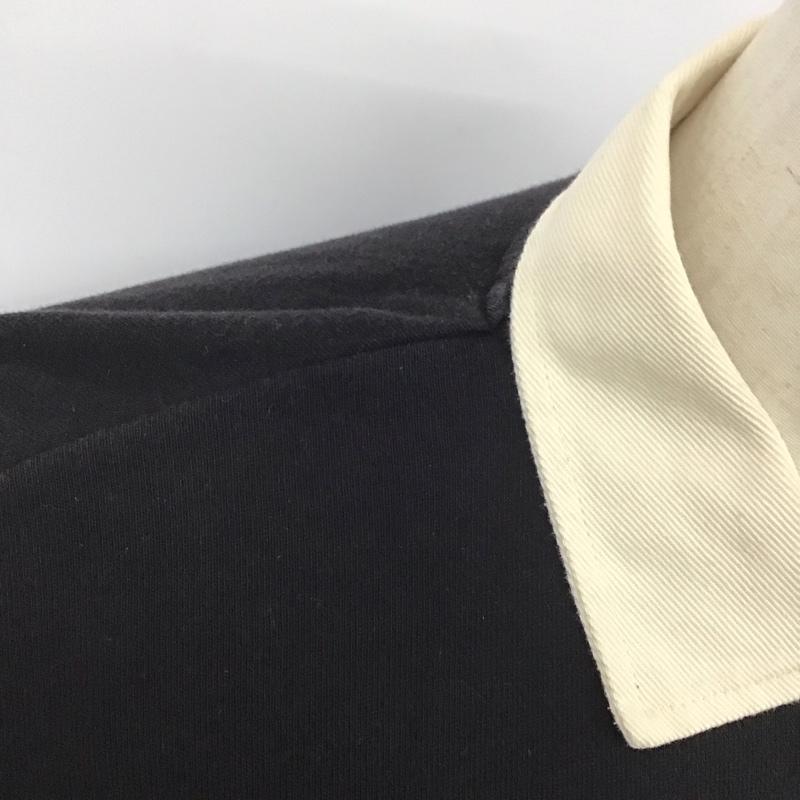 シュプリーム Supreme カットソー 長袖 16aw 長袖カットソー カラーシャツ ポロシャツ スウェット ラガーシャツ M ロゴ、文字 黒 / ブラック /  メンズ USED 古着 中古 10125458