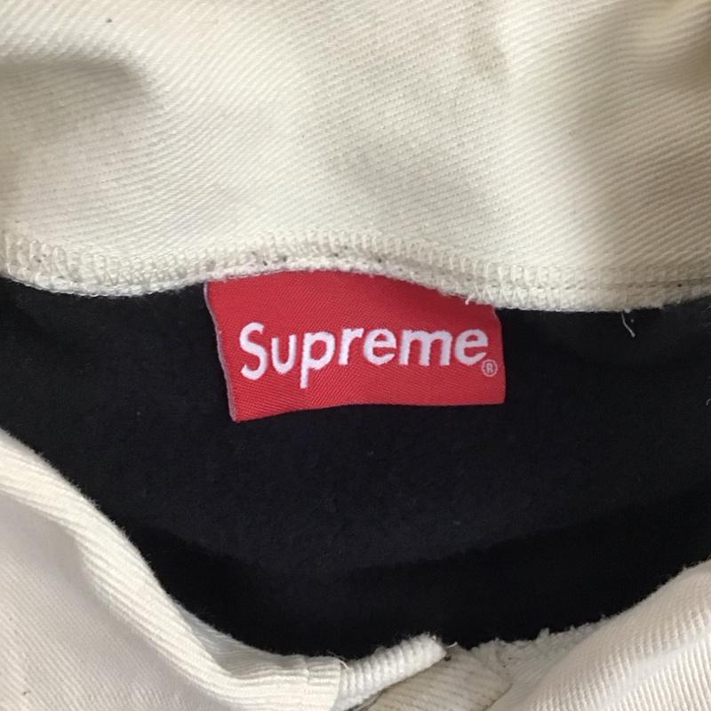 シュプリーム Supreme カットソー 長袖 16aw 長袖カットソー カラーシャツ ポロシャツ スウェット ラガーシャツ M ロゴ、文字 黒 / ブラック /  メンズ USED 古着 中古 10125458