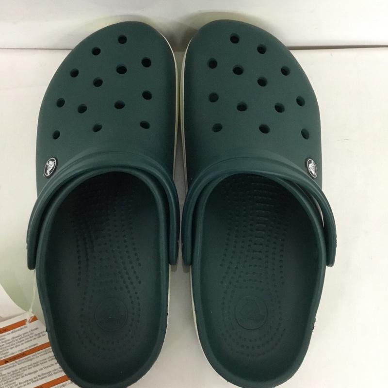 クロックス crocs サンダル サンダル 11016-3S0 クロックバンド Crocband 26.0cm 無地 緑 / グリーン /  メンズ USED 古着 中古 10125490