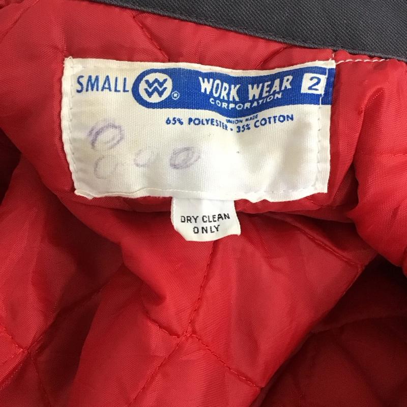 古着 USED ジャケット、上着 ジャンパー、ブルゾン Work Wear Corporation 70s～80s　ワークジャケット　キルティング 2 無地 灰 / グレー /  メンズ USED 古着 中古 10125506