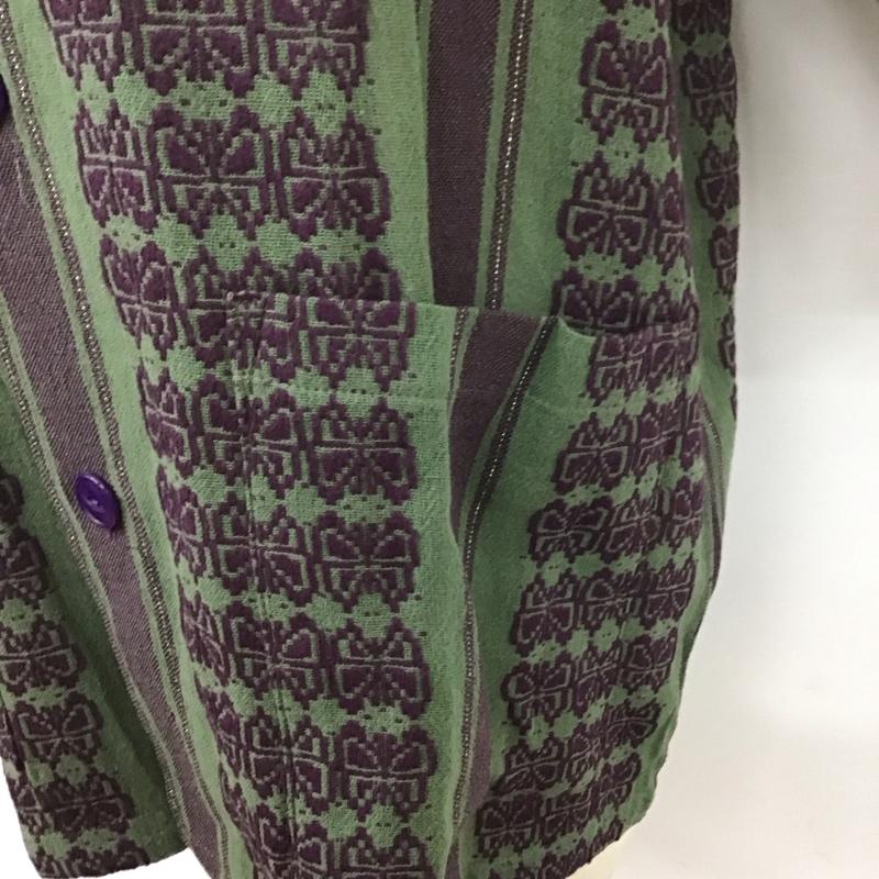 ニードルス Needles シャツ、ブラウス 半袖 半袖シャツ プリントシャツ ポケットシャツ L プリント マルチカラー / マルチカラー /  メンズ USED 古着 中古 10125510