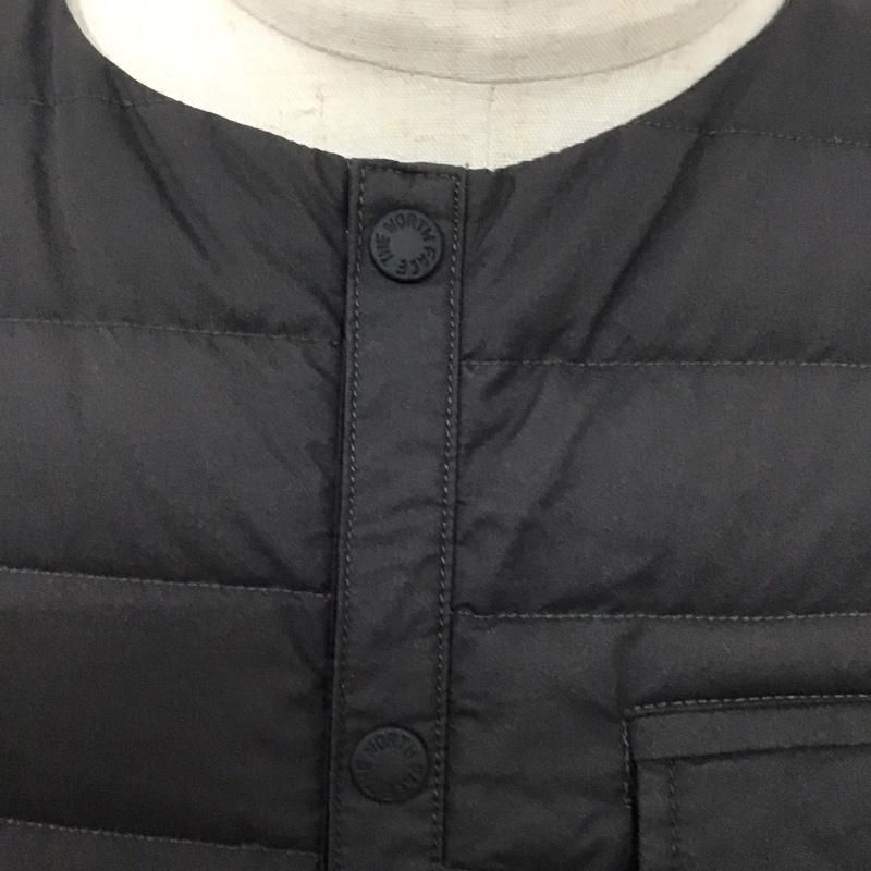 ザノースフェイス THE NORTH FACE ジャケット、上着 ジャケット、ブレザー nd91962 ダウンジャケット ノーカラージャケット アウター L 無地 灰 / グレー /  メンズ USED 古着 中古 10125522