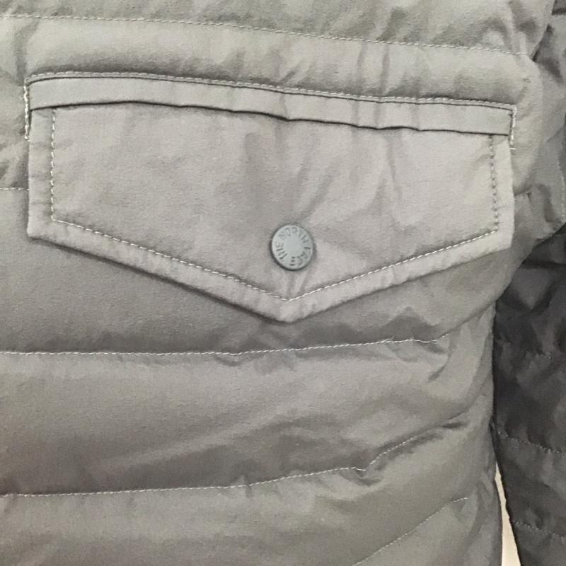 ザノースフェイス THE NORTH FACE ジャケット、上着 ジャケット、ブレザー nd91962 ダウンジャケット ノーカラージャケット アウター L 無地 灰 / グレー /  メンズ USED 古着 中古 10125522