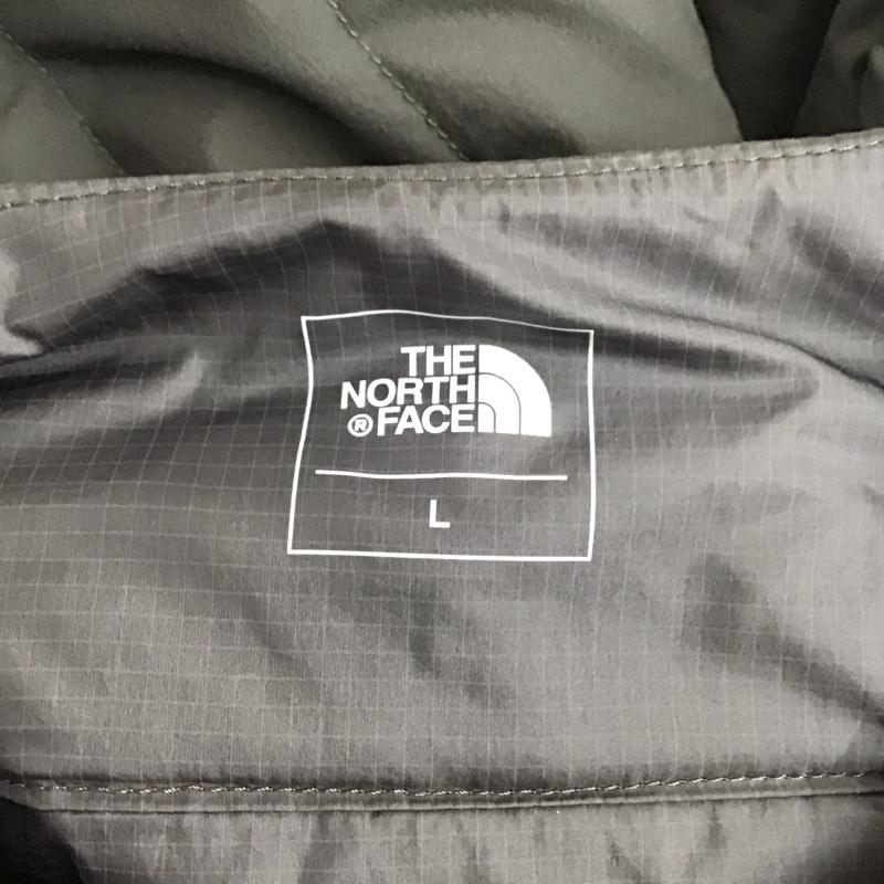 ザノースフェイス THE NORTH FACE ジャケット、上着 ジャケット、ブレザー nd91962 ダウンジャケット ノーカラージャケット アウター L 無地 灰 / グレー /  メンズ USED 古着 中古 10125522