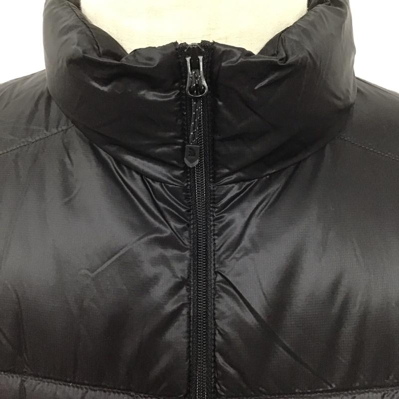 ザノースフェイス THE NORTH FACE ジャケット、上着 ダウンジャケット nd91902 ライトヒートジャケット ジップアップジャケット ダウンジャケット L ロゴ、文字 黒 / ブラック /  メンズ USED 古着 中古 10125524