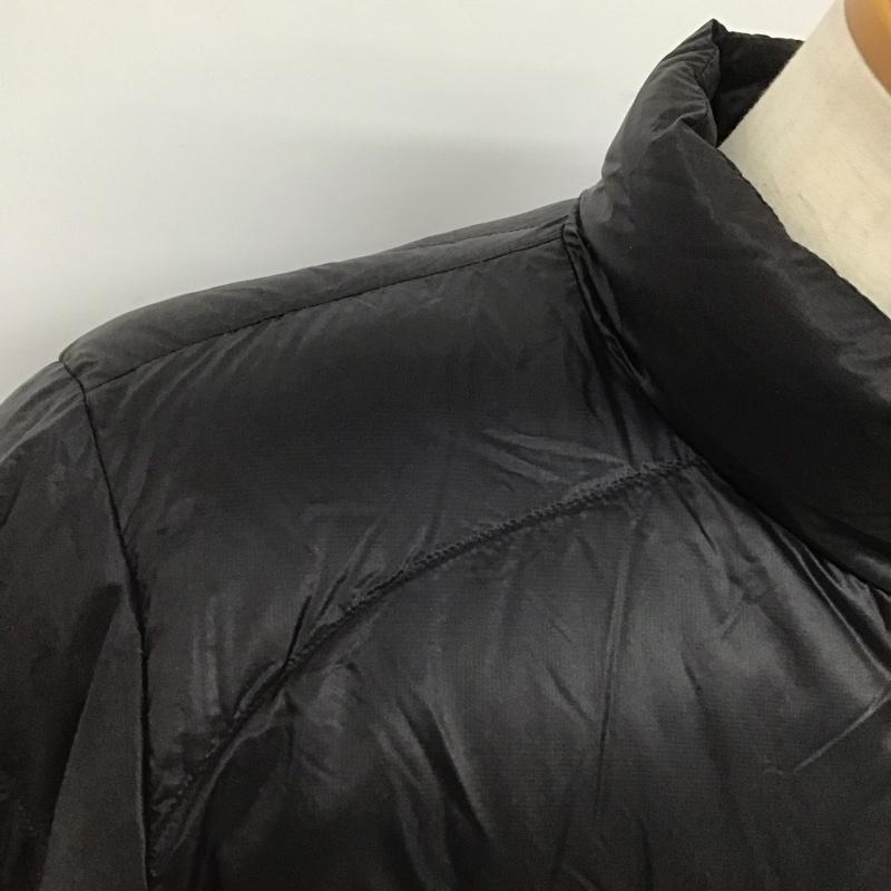 ザノースフェイス THE NORTH FACE ジャケット、上着 ダウンジャケット nd91902 ライトヒートジャケット ジップアップジャケット ダウンジャケット L ロゴ、文字 黒 / ブラック /  メンズ USED 古着 中古 10125524