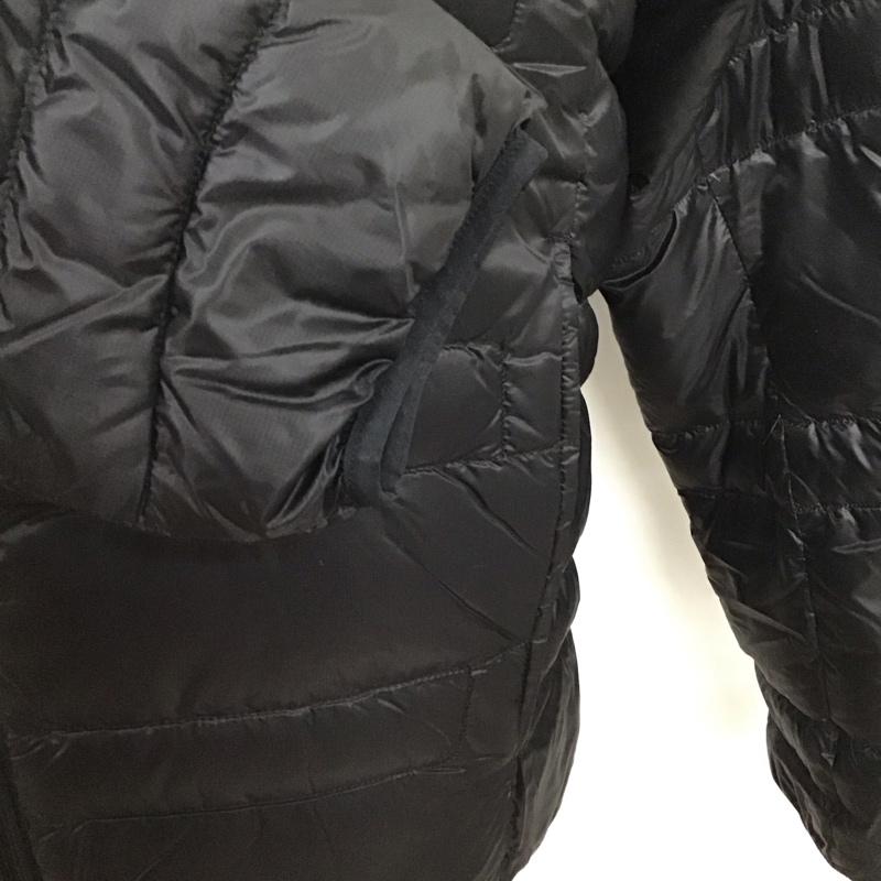 ザノースフェイス THE NORTH FACE ジャケット、上着 ダウンジャケット nd91902 ライトヒートジャケット ジップアップジャケット ダウンジャケット L ロゴ、文字 黒 / ブラック /  メンズ USED 古着 中古 10125524