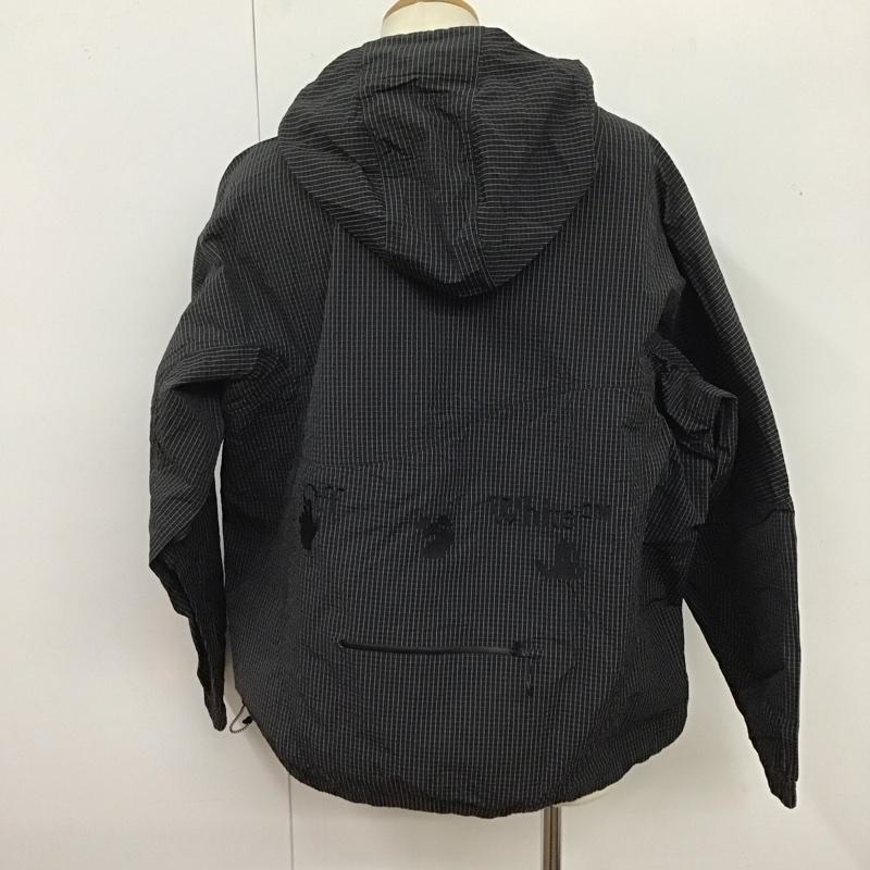 ナイキ NIKE ジャケット、上着 ジャケット、ブレザー dv4451-010 ナイキ offwhite ASMNRGMCANORAK プルオーバージャケット XL チェック 黒 / ブラック /  メンズ USED 古着 中古 10125527