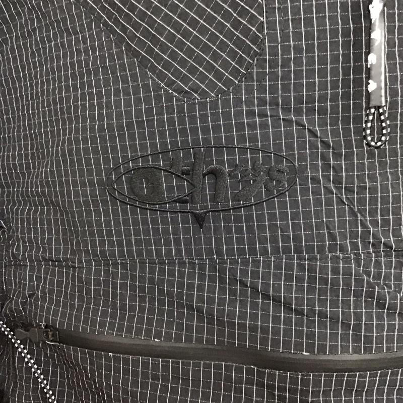 ナイキ NIKE ジャケット、上着 ジャケット、ブレザー dv4451-010 ナイキ offwhite ASMNRGMCANORAK プルオーバージャケット XL チェック 黒 / ブラック /  メンズ USED 古着 中古 10125527