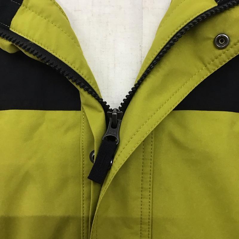 ザノースフェイス THE NORTH FACE ジャケット、上着 ジャケット、ブレザー np11834 マウンテンライトジャケット ジップアップジャケット XL ロゴ、文字 黒 / ブラック / X 緑 / グリーン /  メンズ USED 古着 中古 10125528