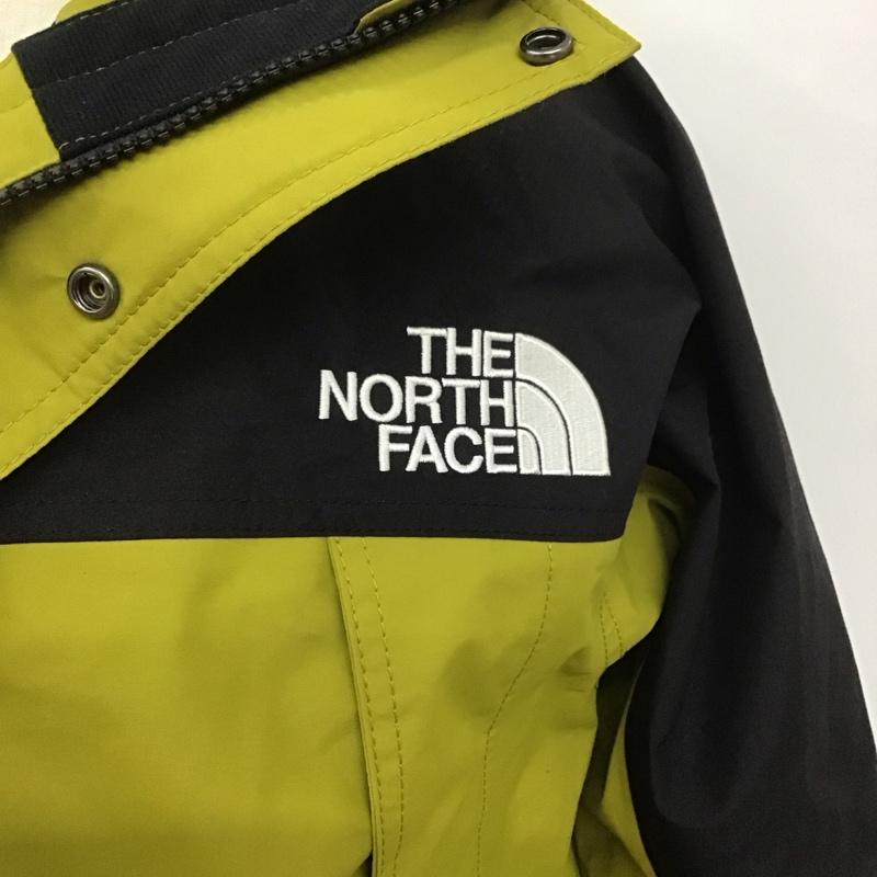 ザノースフェイス THE NORTH FACE ジャケット、上着 ジャケット、ブレザー np11834 マウンテンライトジャケット ジップアップジャケット XL ロゴ、文字 黒 / ブラック / X 緑 / グリーン /  メンズ USED 古着 中古 10125528