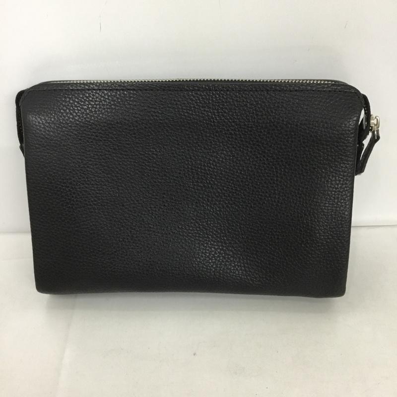 ロダニア RODANIA セカンドバッグ セカンドバッグ レザー ロゴ、文字 黒 / ブラック /  メンズ USED 古着 中古 10125545