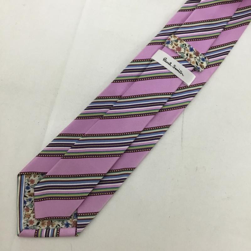 ポールスミス Paul Smith ネクタイ ネクタイ シルク ストライプ マルチカラー / マルチカラー /  メンズ USED 古着 中古 10125567