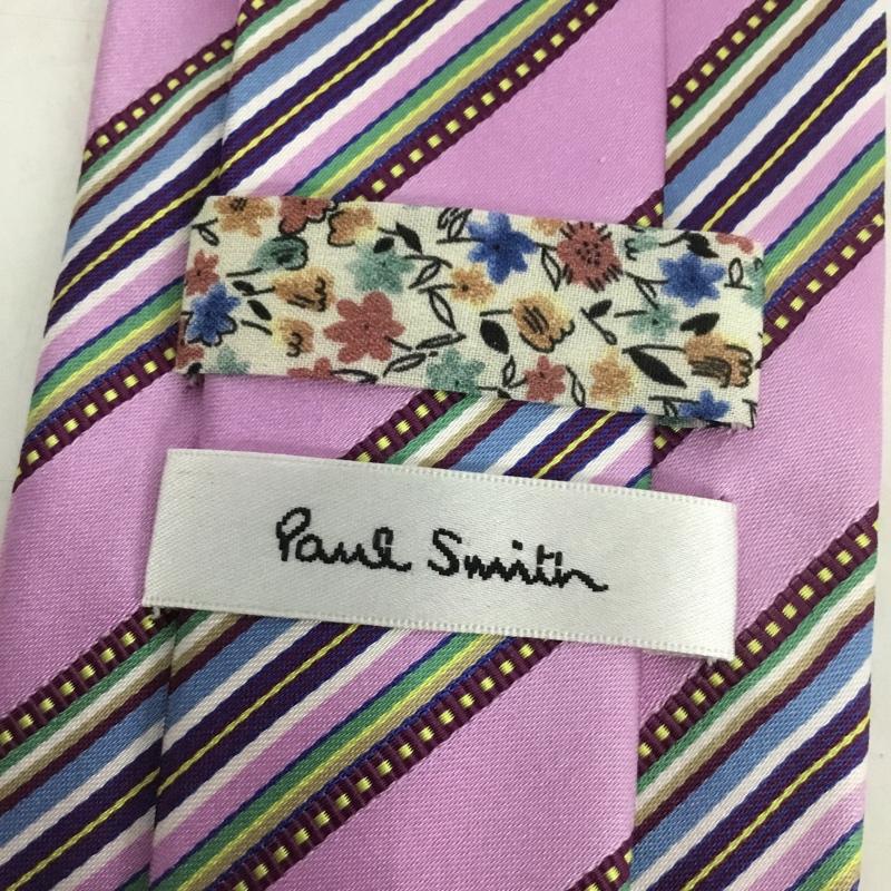 ポールスミス Paul Smith ネクタイ ネクタイ シルク ストライプ マルチカラー / マルチカラー /  メンズ USED 古着 中古 10125567