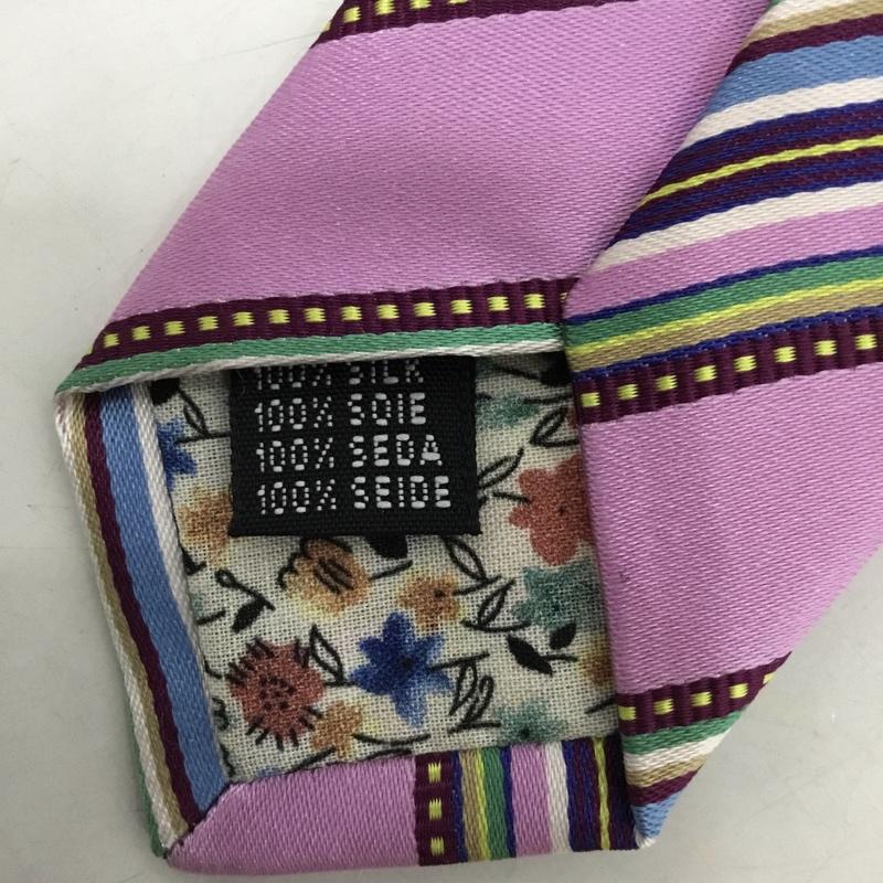 ポールスミス Paul Smith ネクタイ ネクタイ シルク ストライプ マルチカラー / マルチカラー /  メンズ USED 古着 中古 10125567