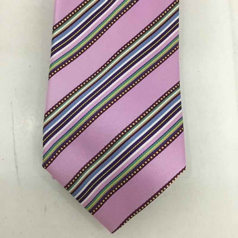 ポールスミス Paul Smith ネクタイ ネクタイ シルク ストライプ マルチカラー / マルチカラー /  メンズ USED 古着 中古 10125567