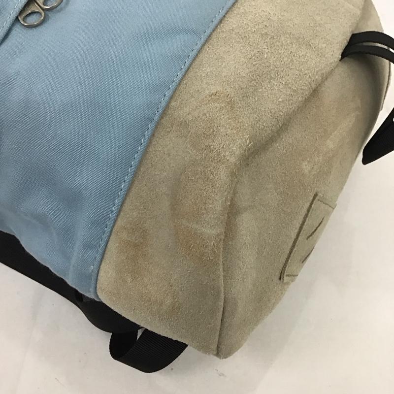 ザ ノースフェイス パープルレーベル THE NORTH FACE PURPLE LABEL リュックサック、デイパック リュックサック、デイバッグ NN7403N ミディアム デイパック ロゴ、文字 水色 / ライトブルー / X 灰 / グレー / X 黒 / ブラック /  メンズ USED 古着 中古 10125573