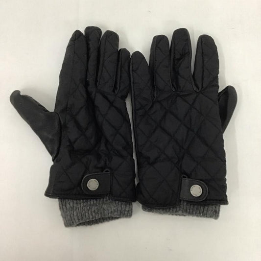 ポロラルフローレン POLO RALPH LAUREN ファッション小物 手袋 キルティング 無地 黒 / ブラック /  メンズ USED 古着 中古 10125576