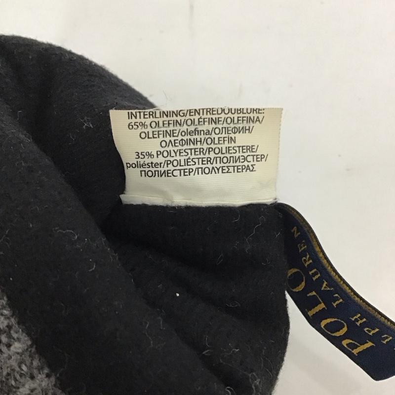 ポロラルフローレン POLO RALPH LAUREN ファッション小物 手袋 キルティング 無地 黒 / ブラック /  メンズ USED 古着 中古 10125576