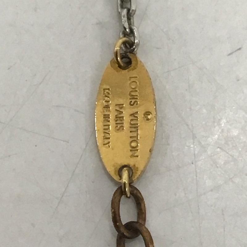 ルイヴィトン LOUIS VUITTON アクセサリー ピアス ロゴマニア チェーン M68076 ロゴ、文字 金 / ゴールド /  レディース USED 古着 中古 10125579
