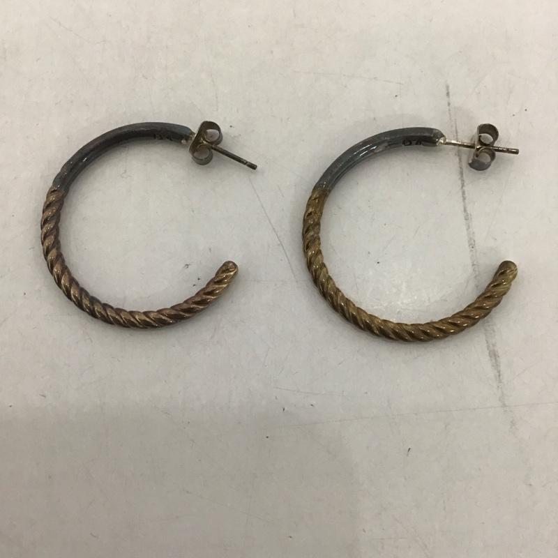 フィリップ オーディベール PHILIPPE AUDIBERT アクセサリー ピアス ループ 両耳用 無地 金 / ゴールド /  レディース USED 古着 中古 10125582