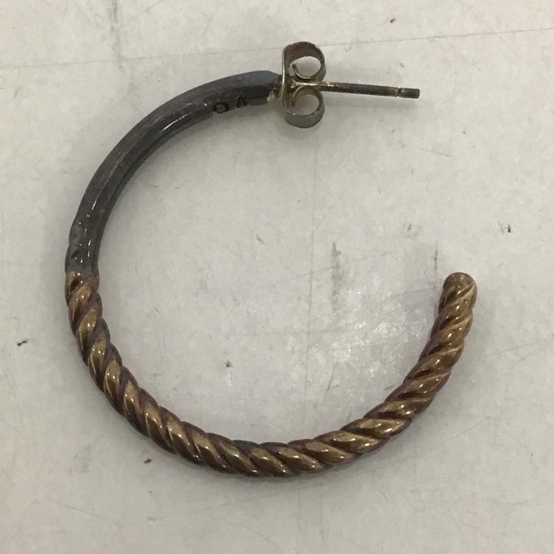 フィリップ オーディベール PHILIPPE AUDIBERT アクセサリー ピアス ループ 両耳用 無地 金 / ゴールド /  レディース USED 古着 中古 10125582