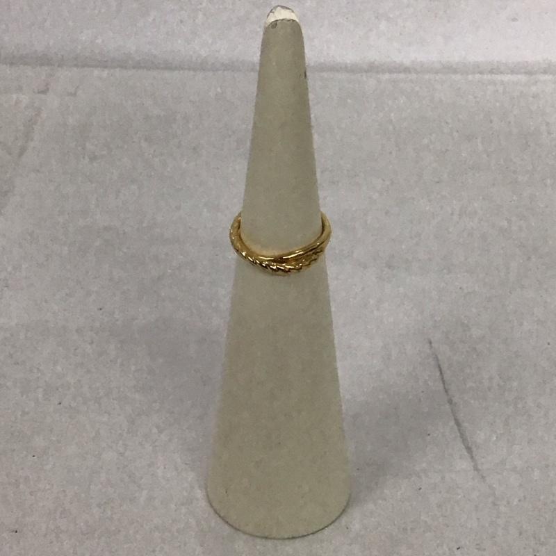 フィリップ オーディベール PHILIPPE AUDIBERT アクセサリー 指輪 ねじれ風 13号  金 / ゴールド /  レディース USED 古着 中古 10125583