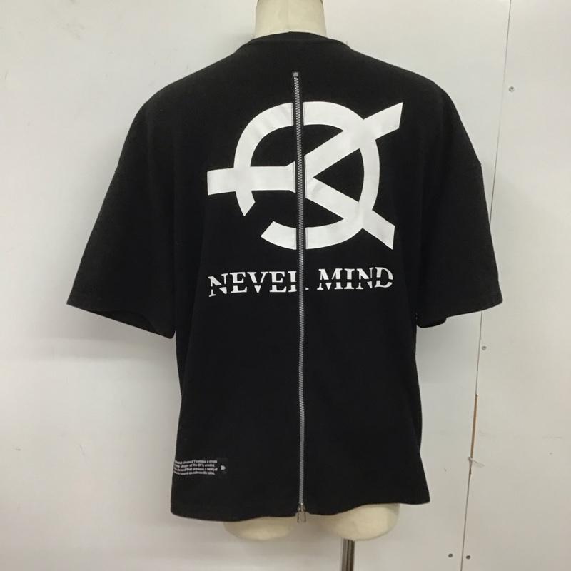 オーワイ OY Tシャツ 半袖 半袖カットソー プリントTシャツ クルーネックカットソー ロゴ、文字 黒 / ブラック /  メンズ USED 古着 中古 10125614