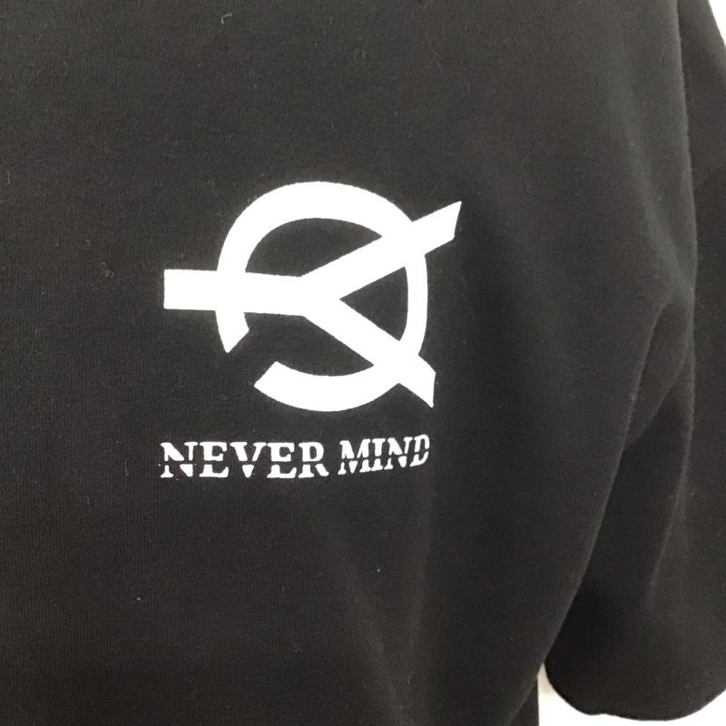 オーワイ OY Tシャツ 半袖 半袖カットソー プリントTシャツ クルーネックカットソー ロゴ、文字 黒 / ブラック /  メンズ USED 古着 中古 10125614