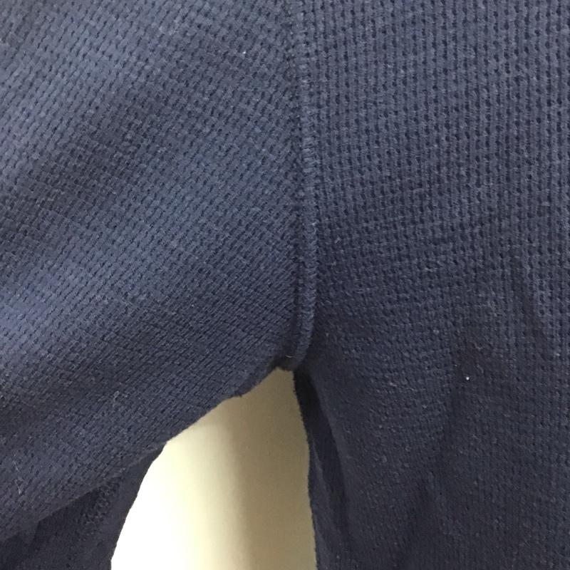 ポロラルフローレン POLO RALPH LAUREN カットソー 長袖 長袖カットソー クルーネックカットソー L ロゴ、文字 紺 / ネイビー /  メンズ USED 古着 中古 10125615