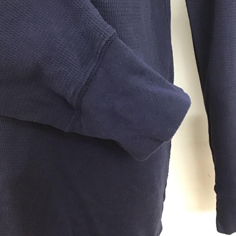 ポロラルフローレン POLO RALPH LAUREN カットソー 長袖 長袖カットソー クルーネックカットソー L ロゴ、文字 紺 / ネイビー /  メンズ USED 古着 中古 10125615
