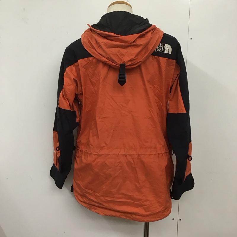 ザノースフェイス THE NORTH FACE ジャケット、上着 ジャンパー、ブルゾン np-2190 マウンテンジャケット ジップアップジャケット アウター 90s L ロゴ、文字 黒 / ブラック / X 橙 / オレンジ /  メンズ USED 古着 中古 10125621