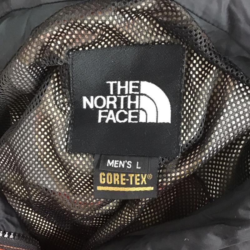 ザノースフェイス THE NORTH FACE ジャケット、上着 ジャンパー、ブルゾン np-2190 マウンテンジャケット ジップアップジャケット アウター 90s L ロゴ、文字 黒 / ブラック / X 橙 / オレンジ /  メンズ USED 古着 中古 10125621