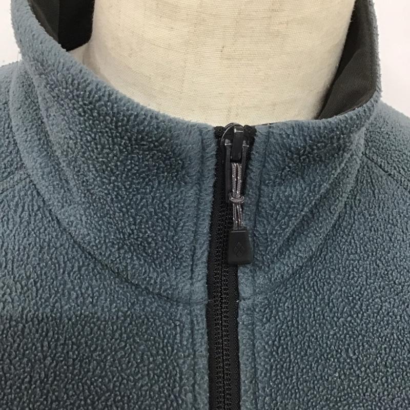 モンベル mont-bell ジャケット、上着 ジャケット、ブレザー 1106591 クリマプラス100ジャケット ジップアップフリースジャケット XL ロゴ、文字 灰 / グレー /  メンズ USED 古着 中古 10125628