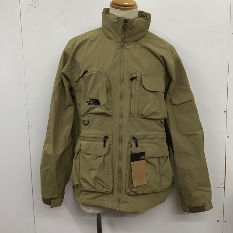 ザノースフェイス THE NORTH FACE ジャケット、上着 ジャケット、ブレザー np72430 フィールドユーティリティジャケット ジップアップジャケット XL ロゴ、文字 ベージュ / ベージュ /  メンズ USED 古着 中古 10125640