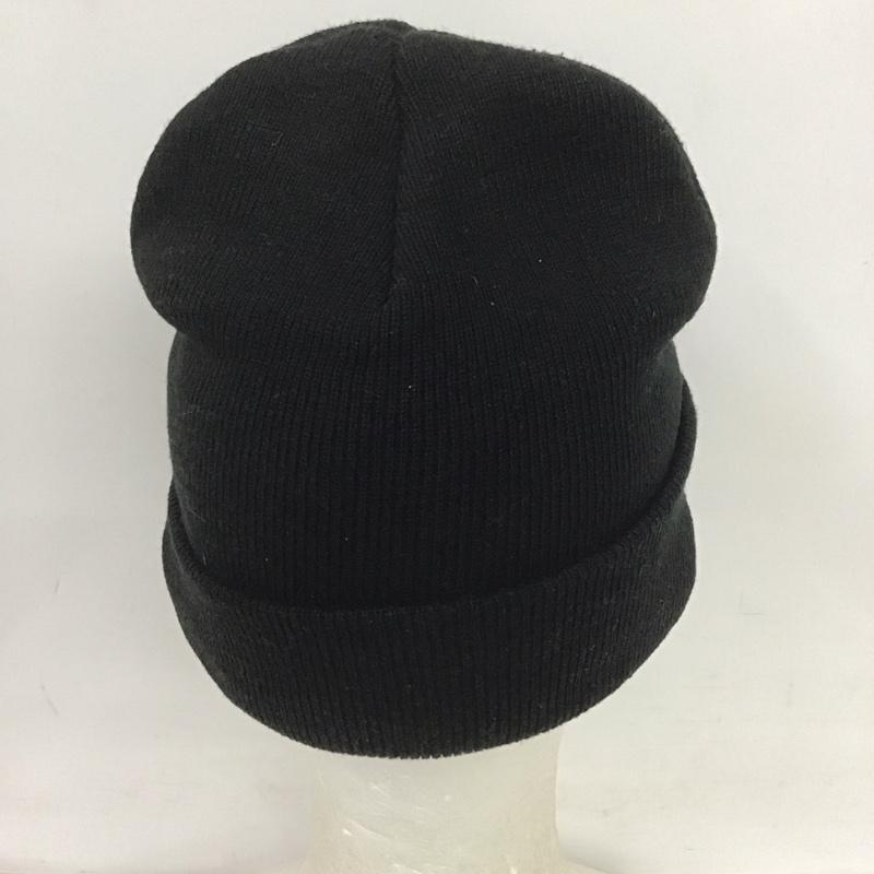 カーハート Carhartt 帽子 ニット帽 I026222 ビーニー ワンポイント 黒 / ブラック /  メンズ USED 古着 中古 10125641