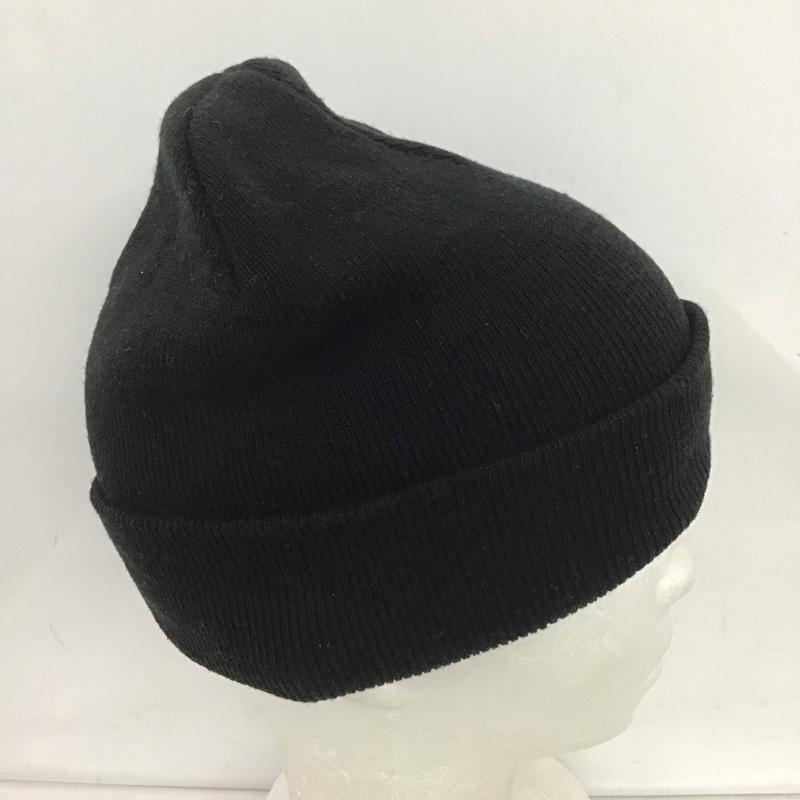 カーハート Carhartt 帽子 ニット帽 I026222 ビーニー ワンポイント 黒 / ブラック /  メンズ USED 古着 中古 10125641