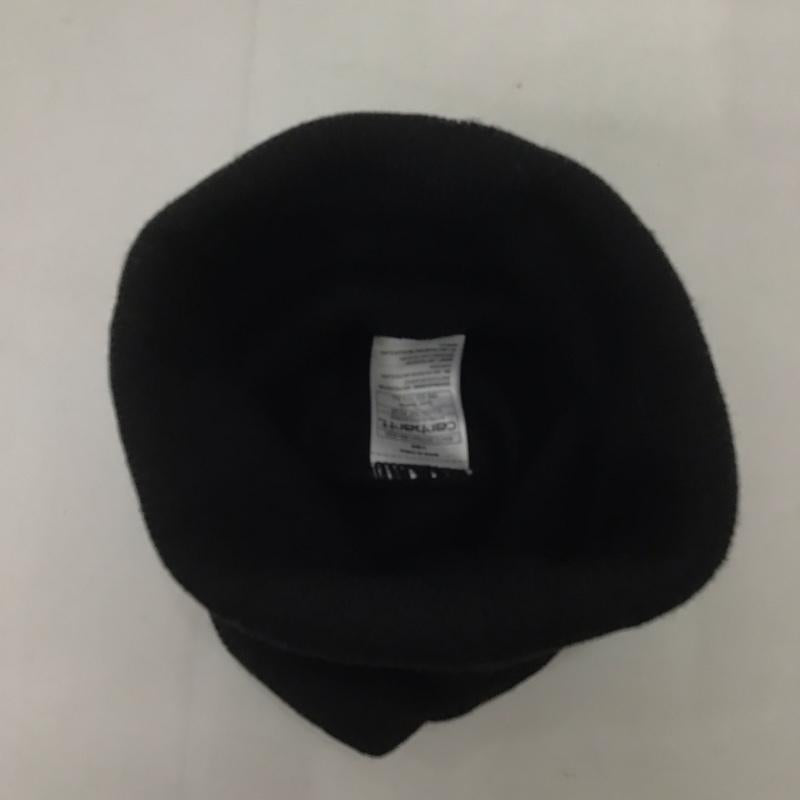 カーハート Carhartt 帽子 ニット帽 I030884 スクリプト ビーニー ロゴ、文字 黒 / ブラック /  メンズ USED 古着 中古 10125648