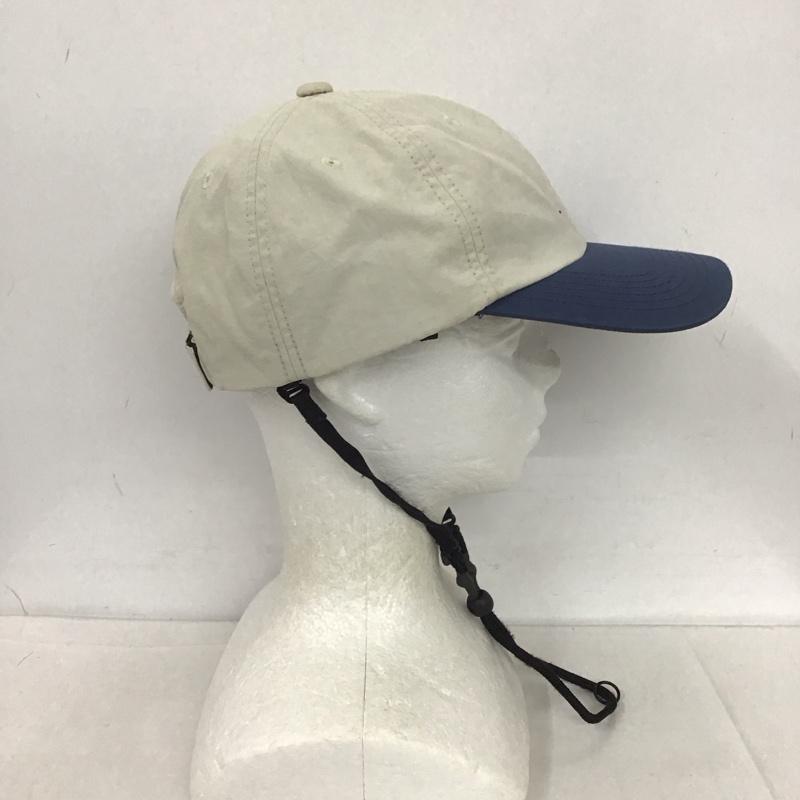 ダイワ DAIWA 帽子 キャップ BC-34022 Tech 6panel Cap FREE 無地 紺 / ネイビー / X アイボリー / アイボリー /  メンズ USED 古着 中古 10125651