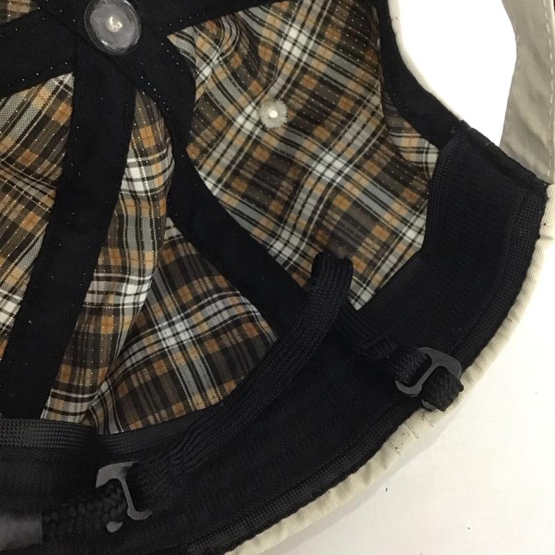 ダイワ DAIWA 帽子 キャップ BC-34022 Tech 6panel Cap FREE 無地 紺 / ネイビー / X アイボリー / アイボリー /  メンズ USED 古着 中古 10125651
