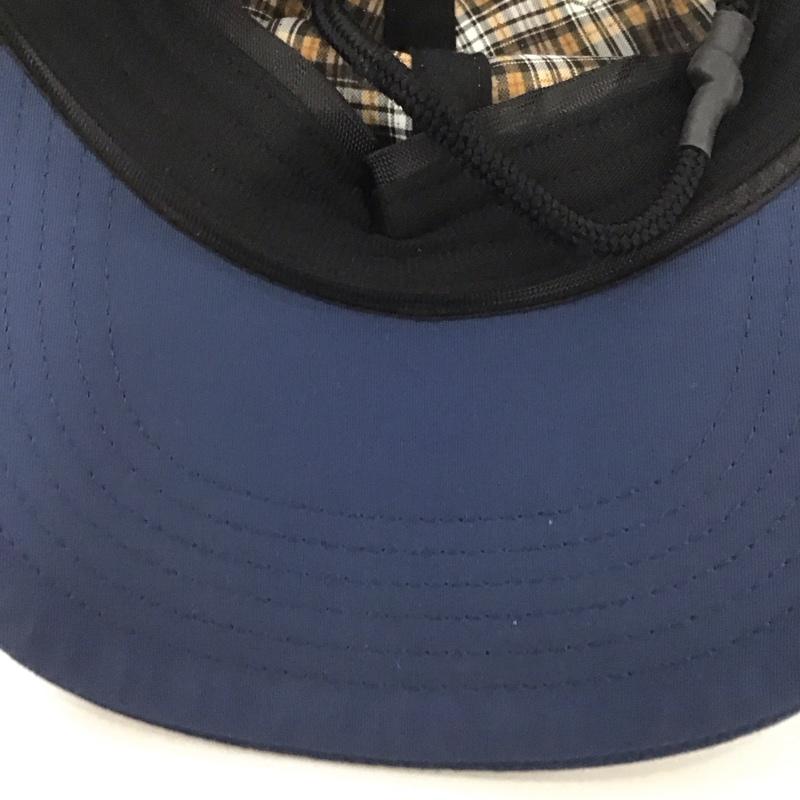 ダイワ DAIWA 帽子 キャップ BC-34022 Tech 6panel Cap FREE 無地 紺 / ネイビー / X アイボリー / アイボリー /  メンズ USED 古着 中古 10125651
