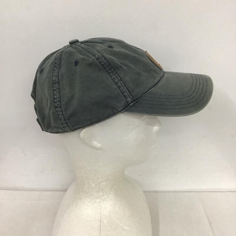 カーハート Carhartt 帽子 キャップ 100289 コットン ロゴ、文字 紺 / ネイビー /  メンズ USED 古着 中古 10125653