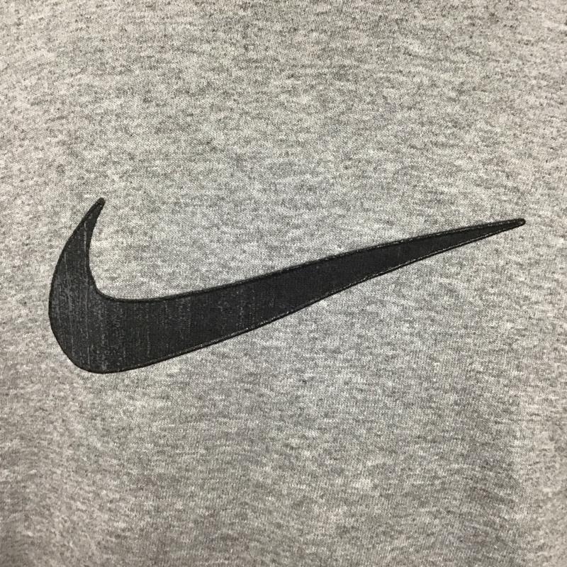 ナイキ NIKE トレーナー 長袖 長袖 XL ロゴ、文字 灰 / グレー /  メンズ USED 古着 中古 10125655