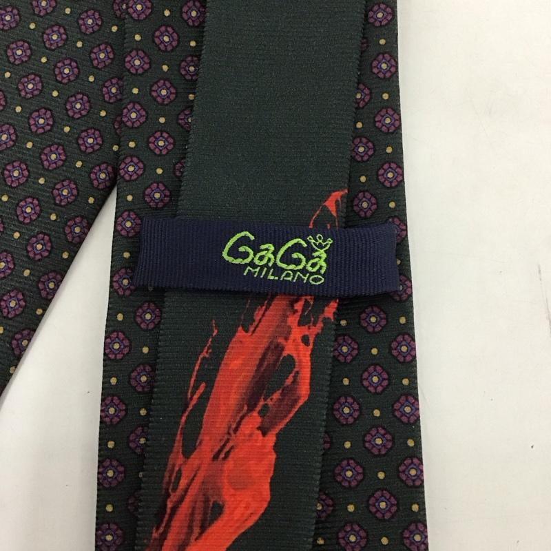 ガガ ミラノ GaGa MILANO ネクタイ ネクタイ シルク 総柄 マルチカラー / マルチカラー /  メンズ USED 古着 中古 10125657