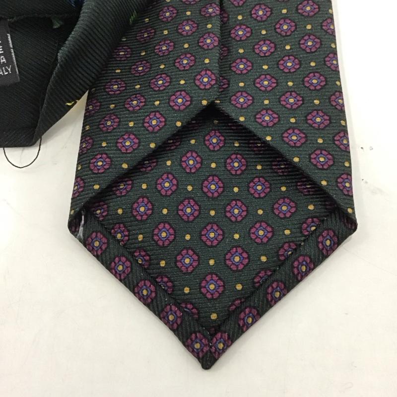 ガガ ミラノ GaGa MILANO ネクタイ ネクタイ シルク 総柄 マルチカラー / マルチカラー /  メンズ USED 古着 中古 10125657