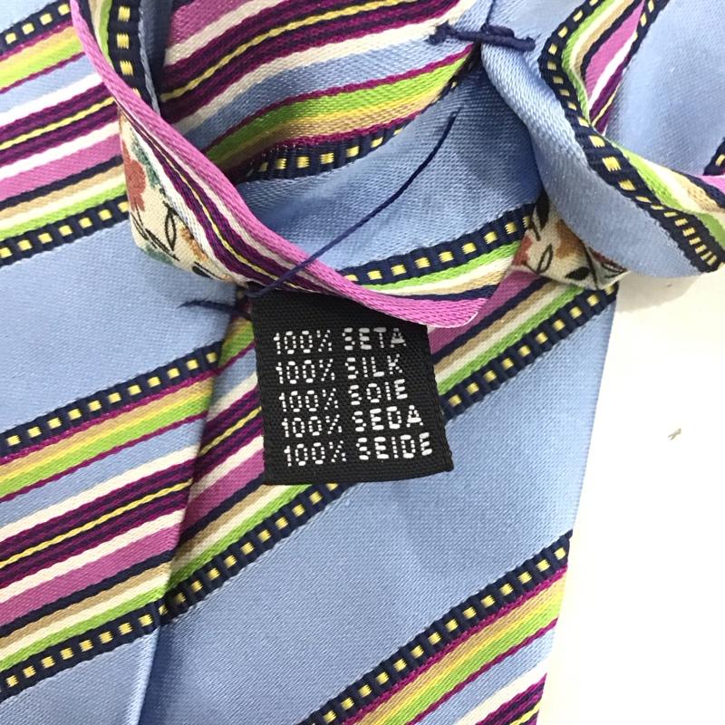 ポールスミス Paul Smith ネクタイ ネクタイ シルク ストライプ マルチカラー / マルチカラー /  メンズ USED 古着 中古 10125661